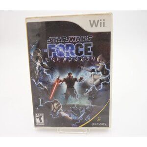 Wii Star Wars Force unleashed Nintendo Wii No Manual